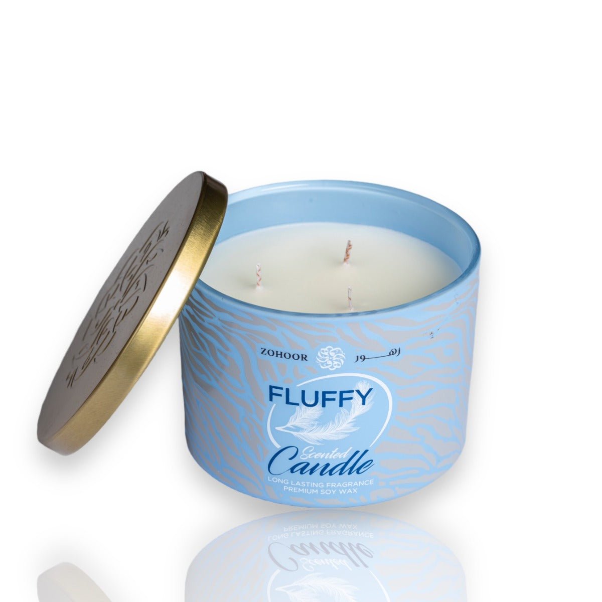 Fluffy Scented Candle