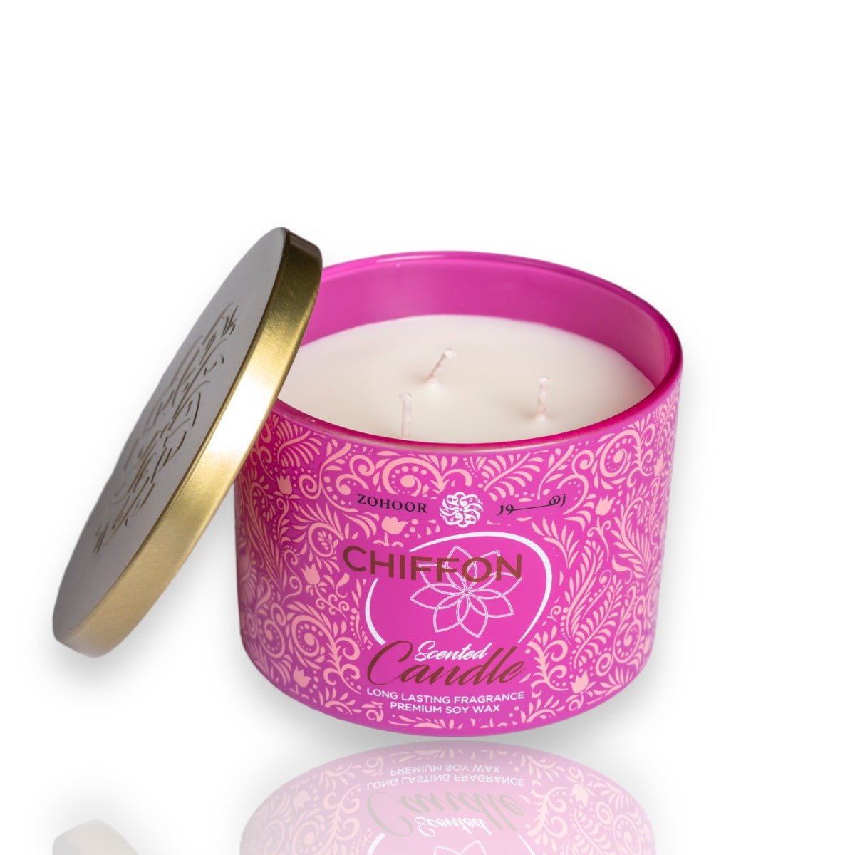 chiffon scented candle