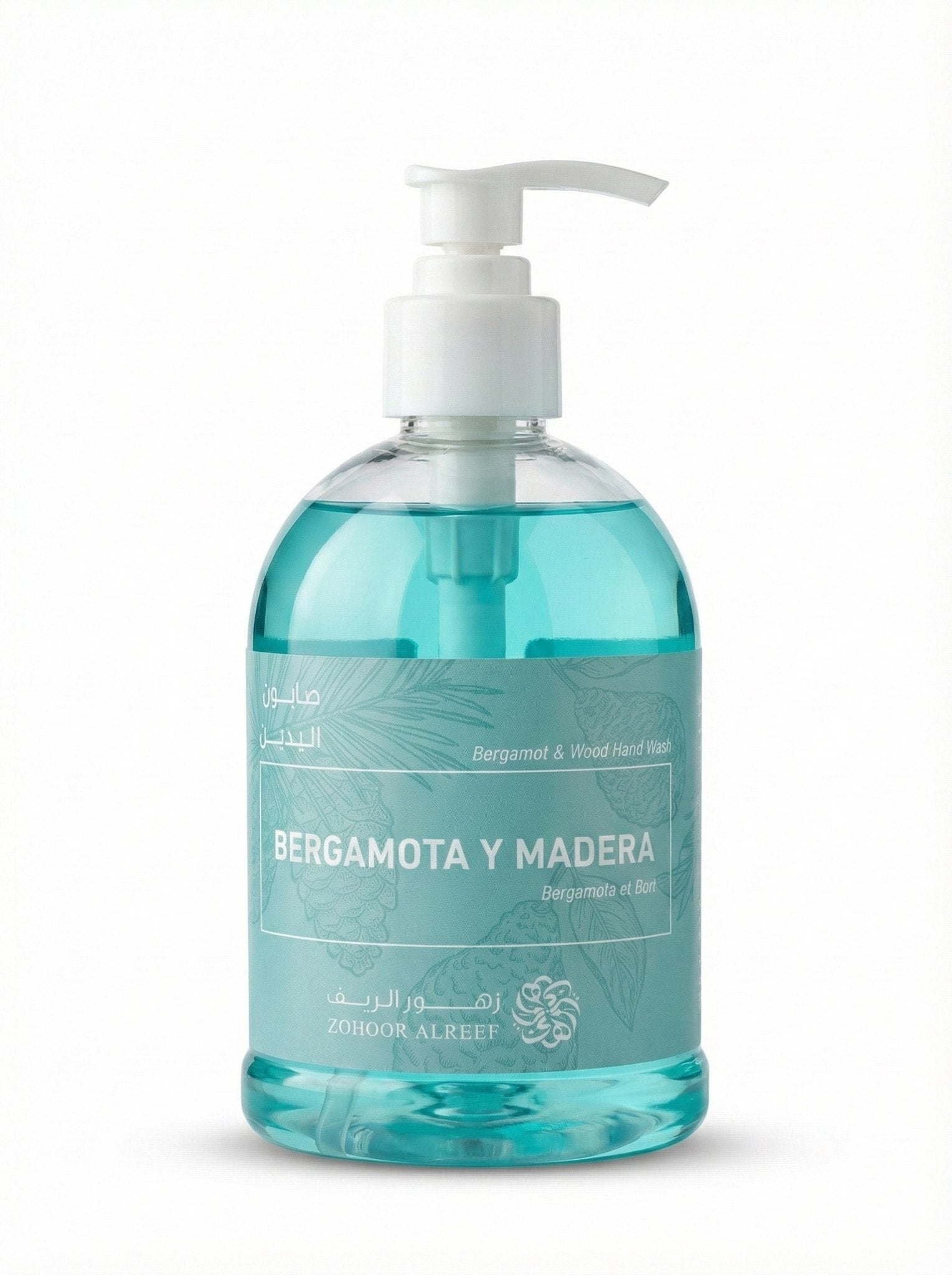 صابون اليدين BERGAMOTA Y MADERA 500 ML - Zohoor alreef SA